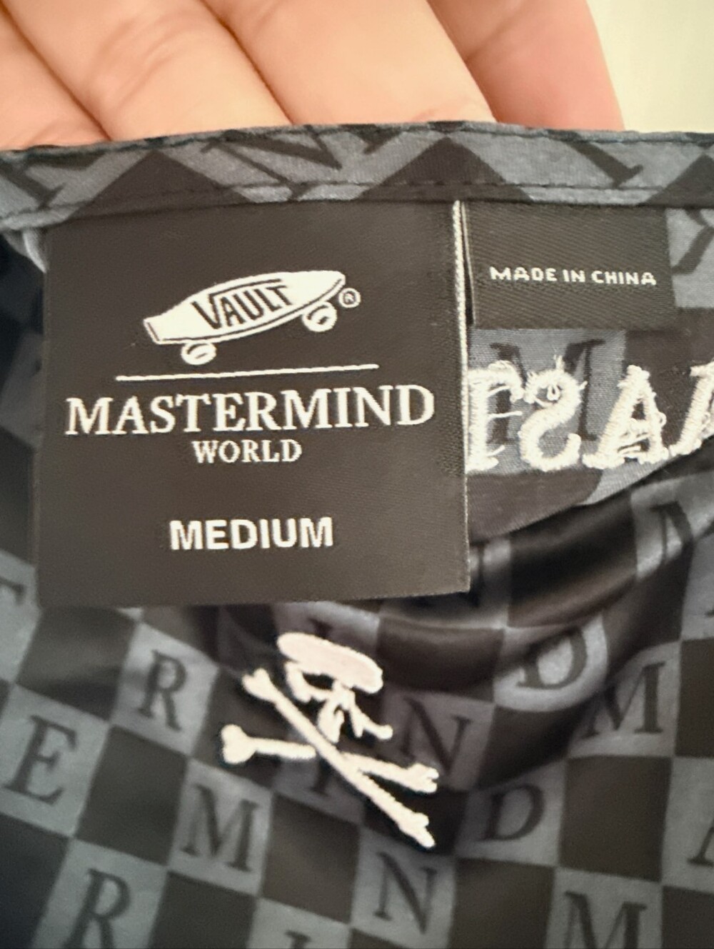 Vans X Mastermind Collab Slip Dress Gothic Skulls - Picture 11 of 16